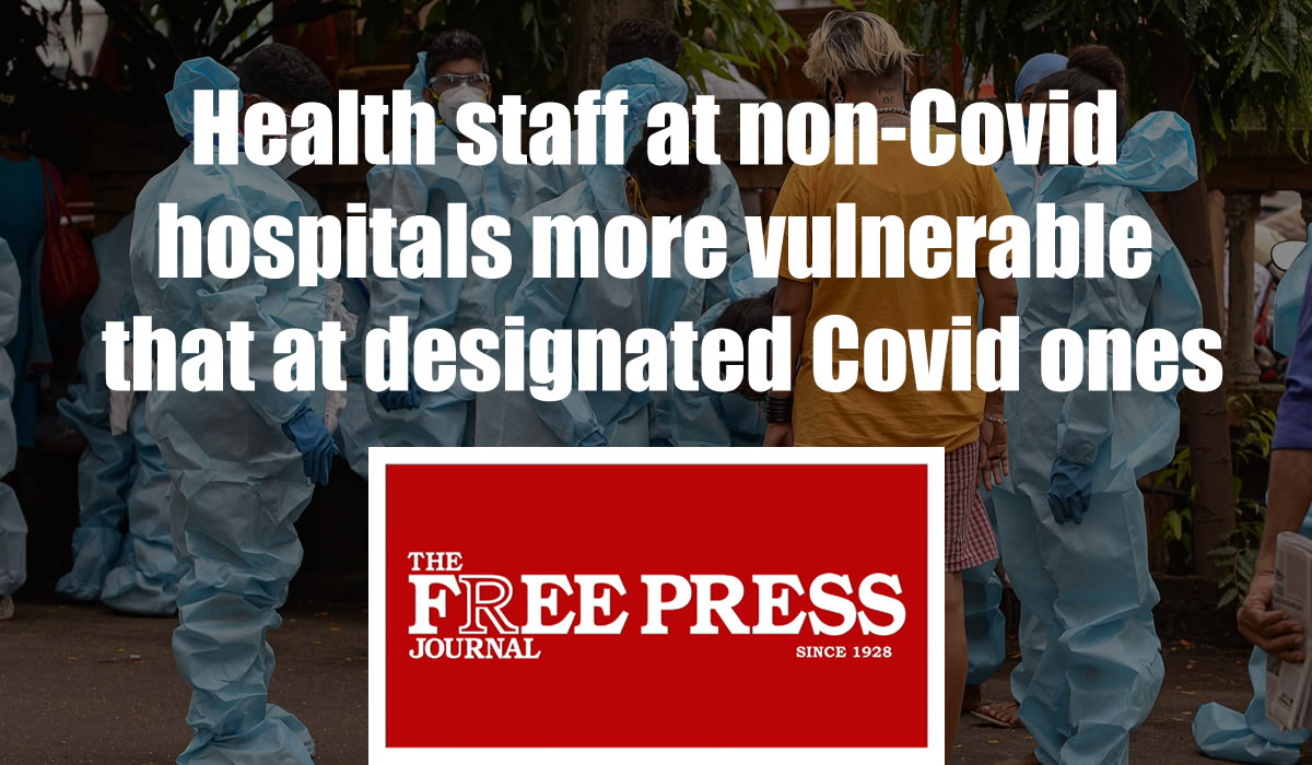 Health staff at non-Covid hospitals