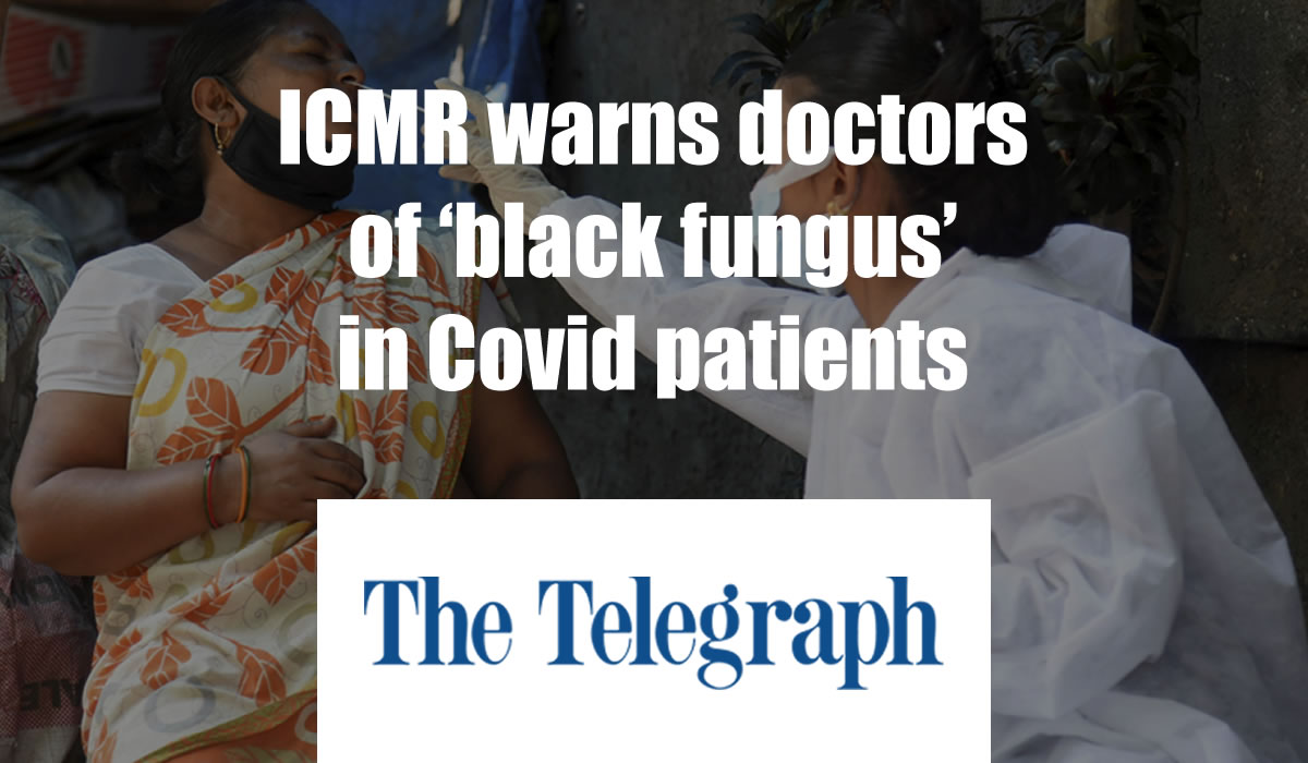 ICMR warns doctors of black fungus